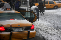 Step Out Of The Cab And Into The Slush