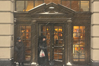 Shopping In The Snow